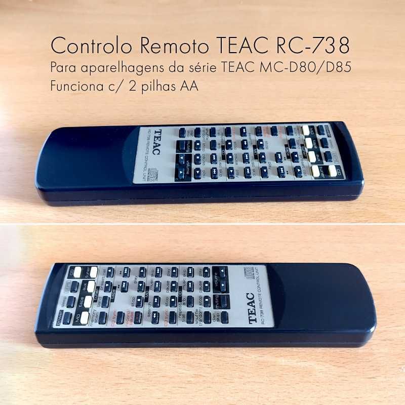 Telecomando de Aparelhagem TEAC RC-738