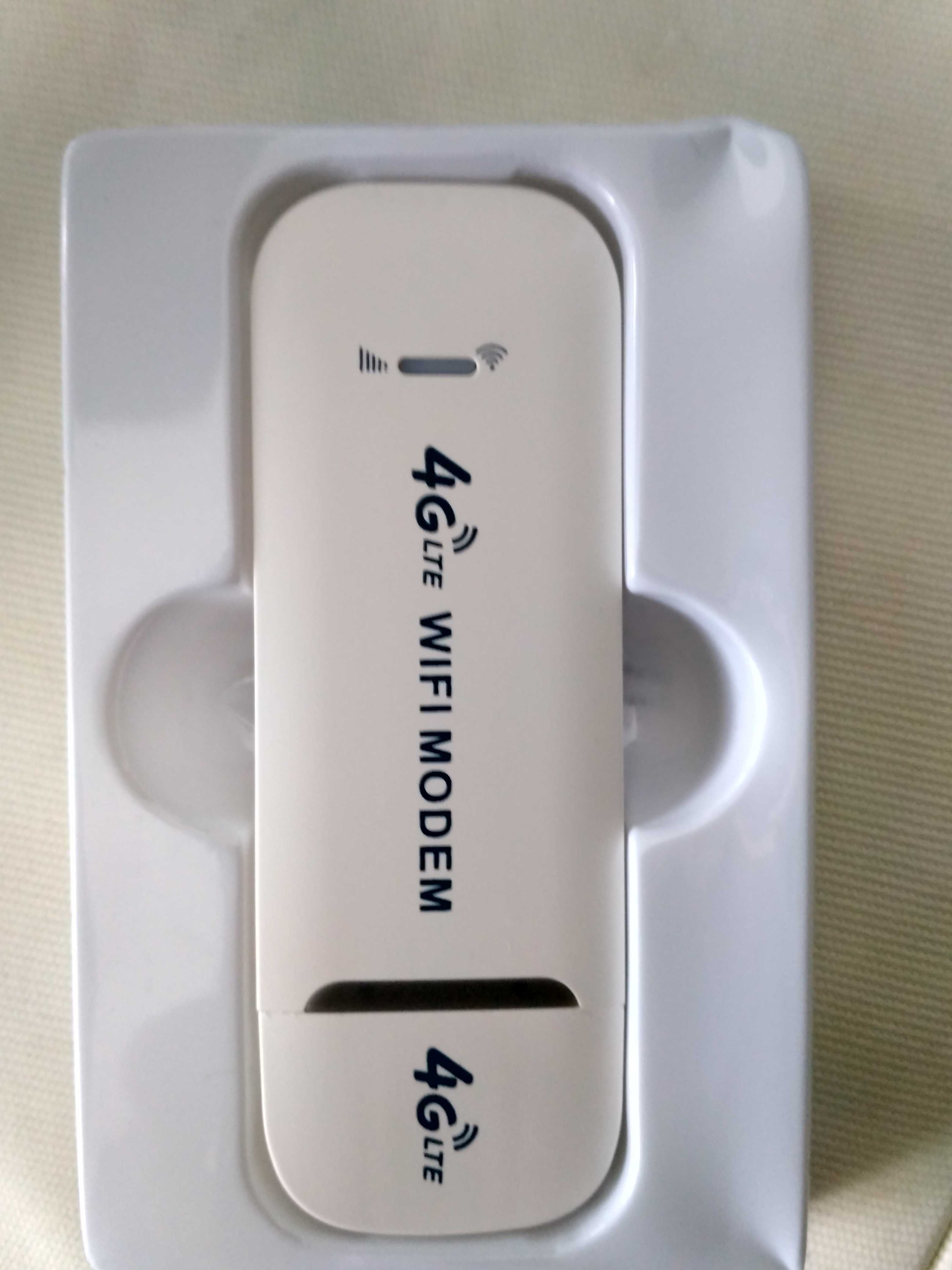 USB wifi 4g lte 3g модем раздает интернет достаточно подать питание