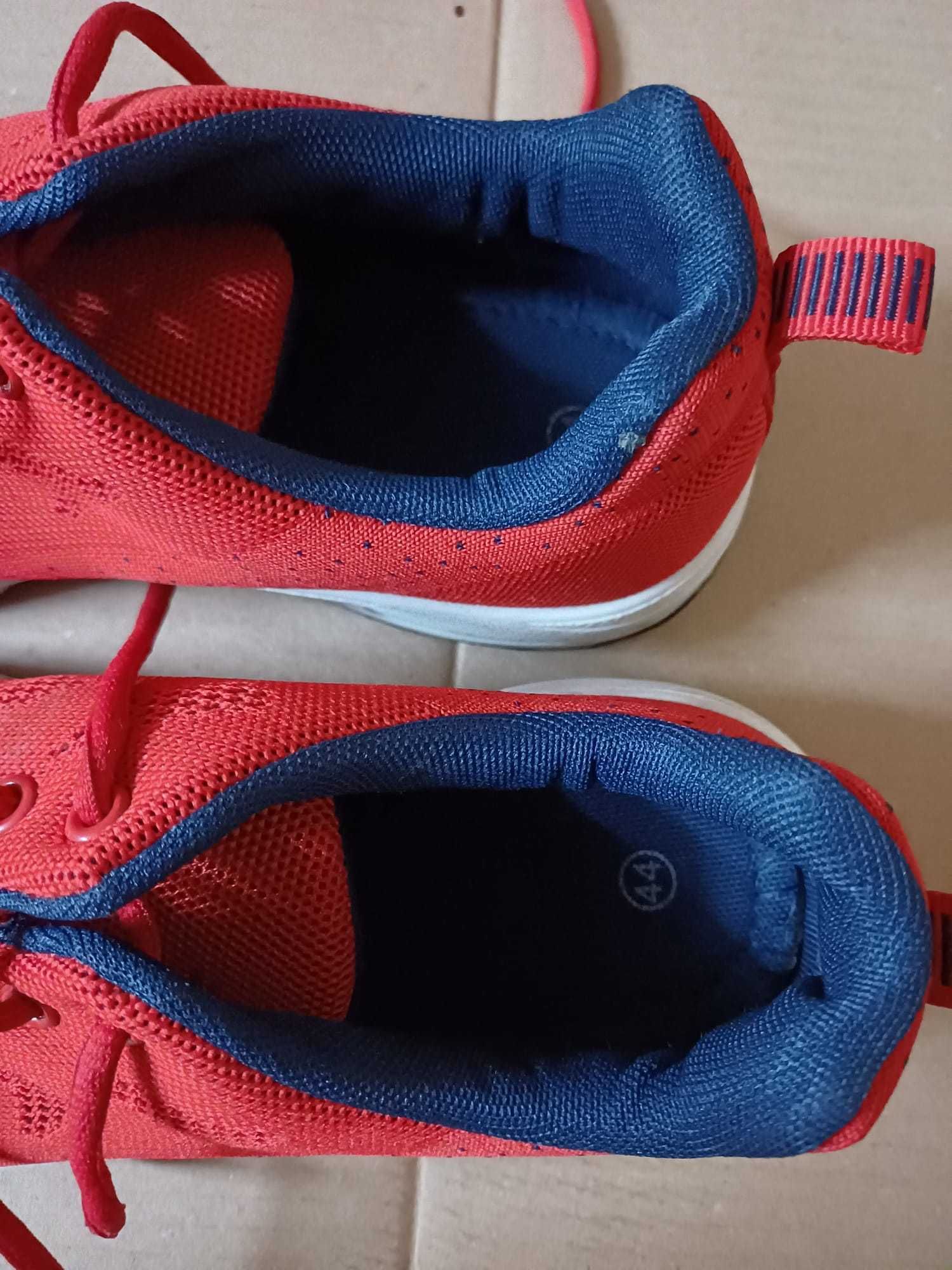 Ténis Desportivos - Tamanho 44 - Vermelho e Azul
