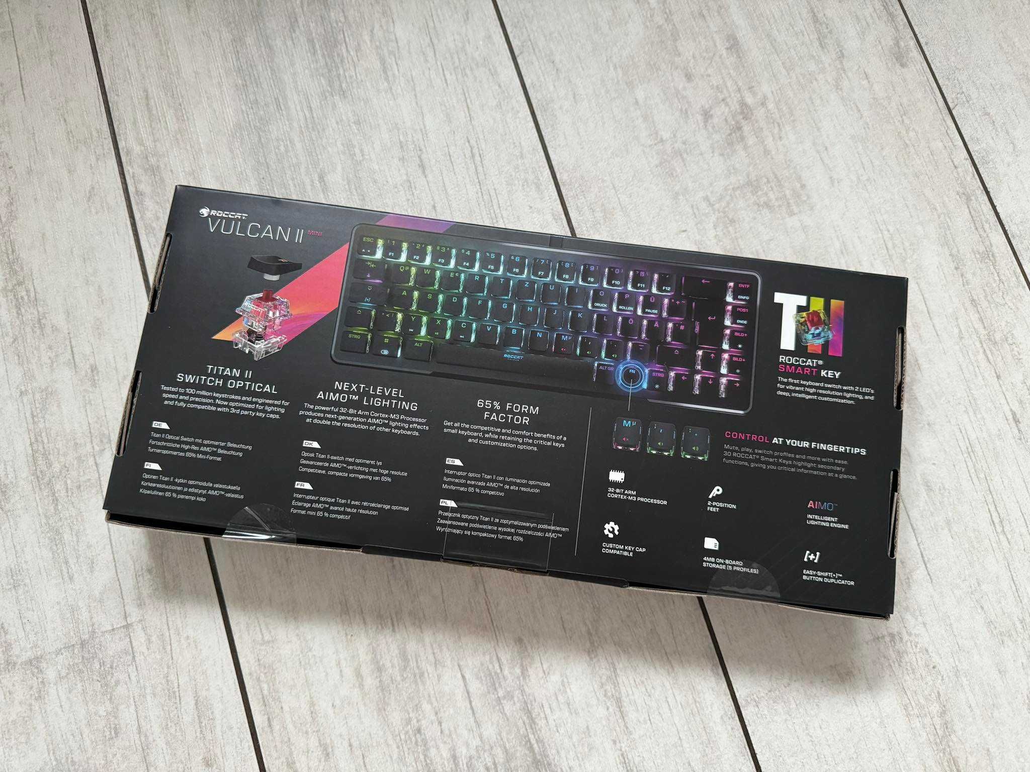 NOWA Klawiatura Mechaniczna Roccat Vulcan II Mini