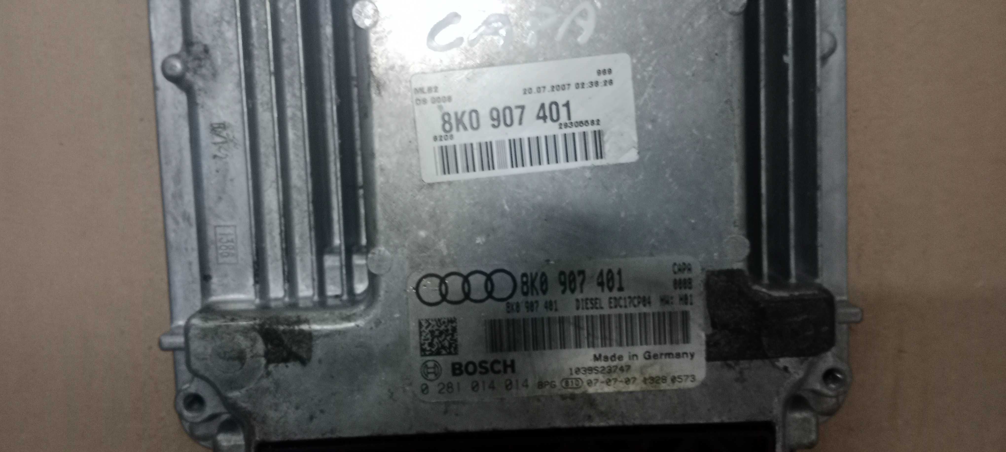 Komputer Sterownik Silnika Audi A5 8T 3.0TDI CAP CAPA 8K0.907.401