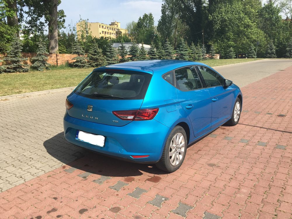 SEAT Leon 1.6tdi FULL LED salon polska bezwypadkowy Aso