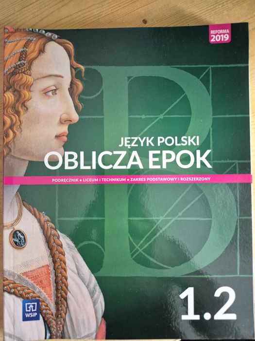 Język polski Oblicza epok 1.2 zakres podstawowy i rozszerzony