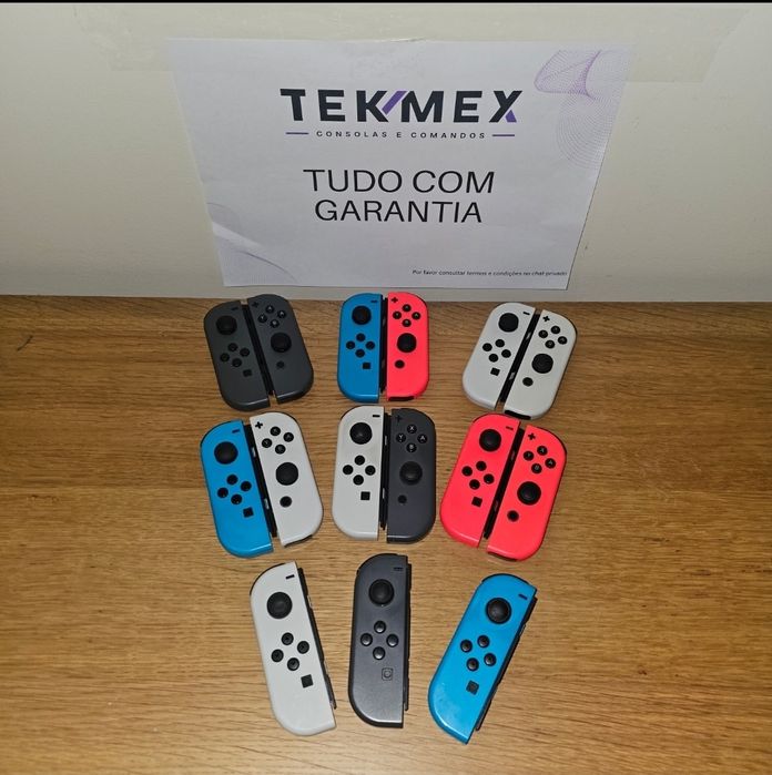Nitendo joycon aceito retoma do seu avariado