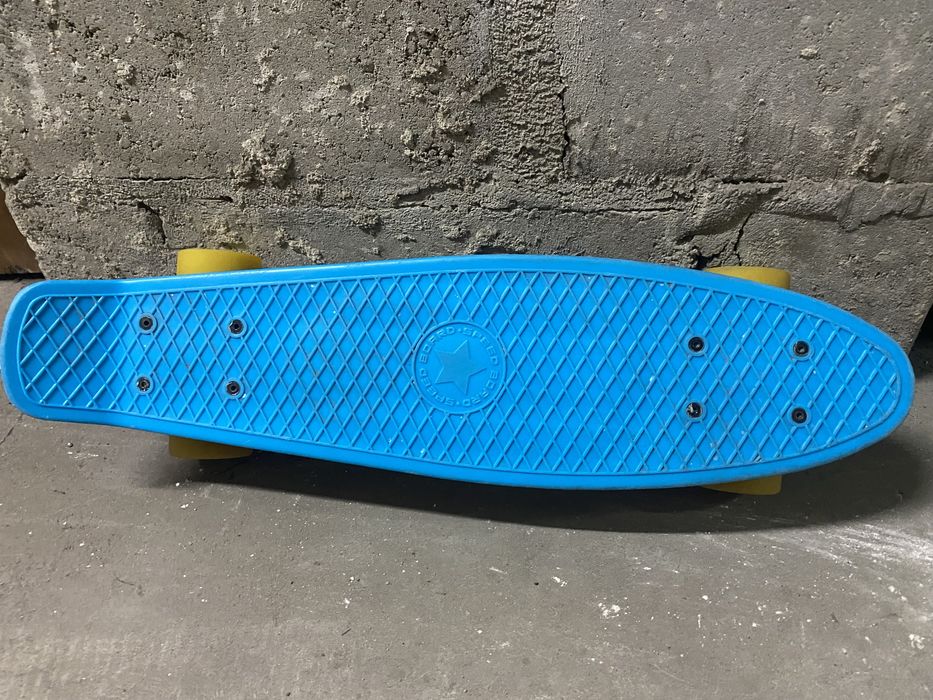 Deskorolka Fiszka kolor niebieski