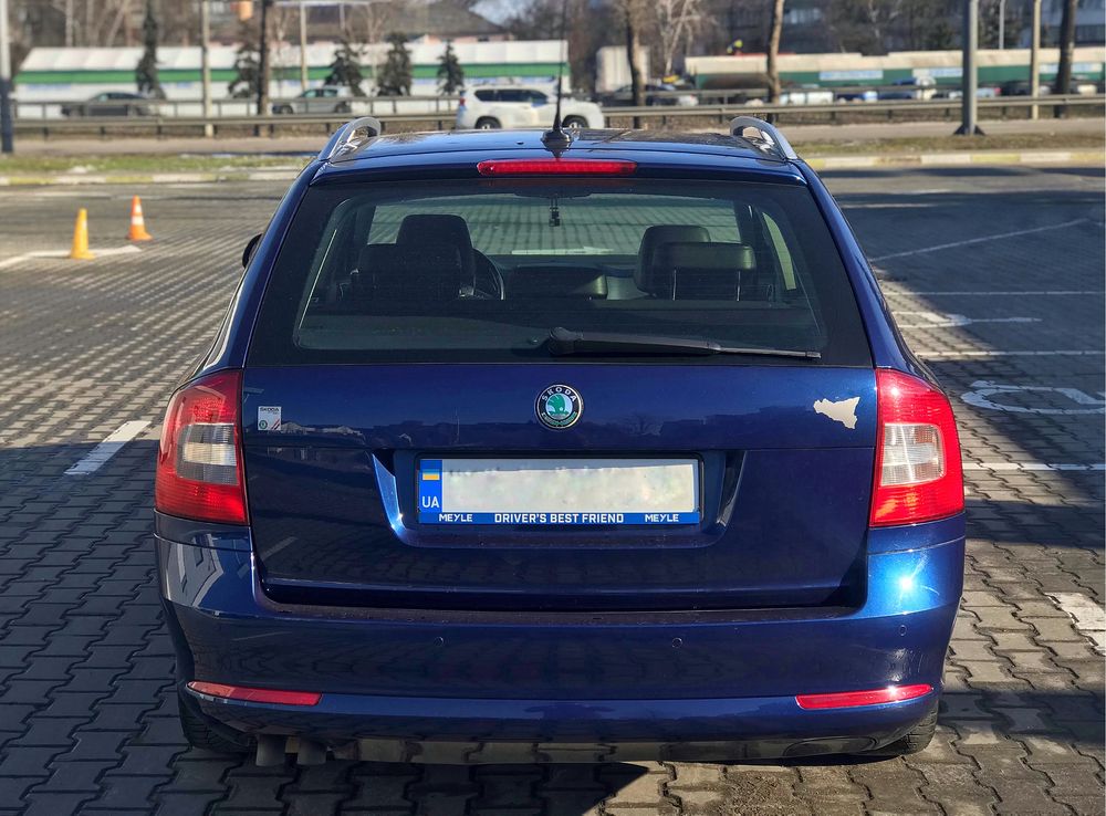 Задній бампер Skoda Octavia A5 Combi (рестайлінг), 2008-2013 р.