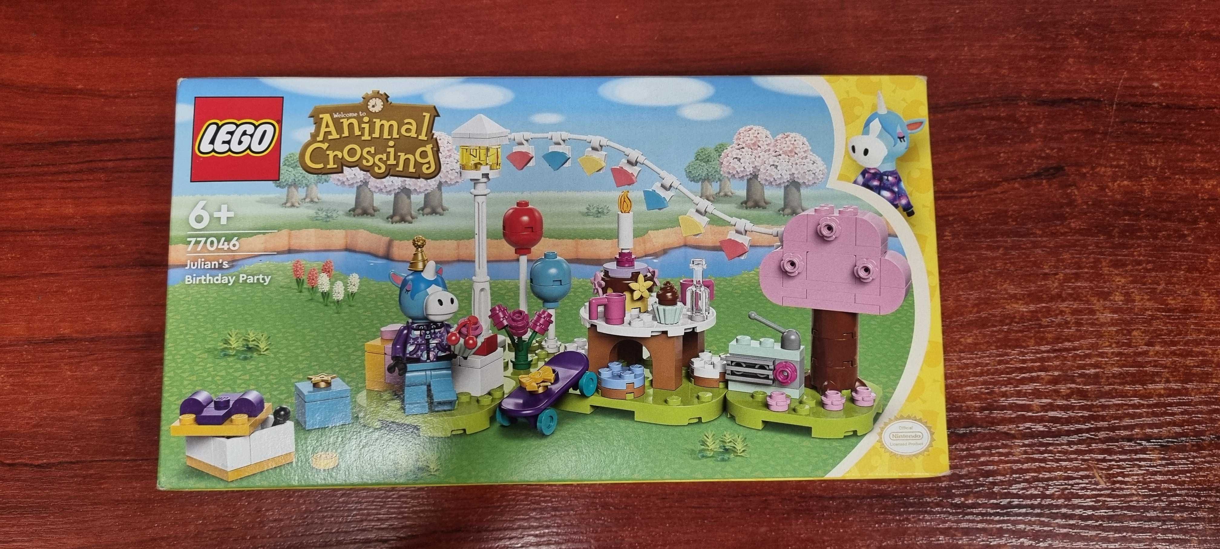 Klocki lego 77046 Animal Crossing - Przyjęcie urodzinowe Juliana