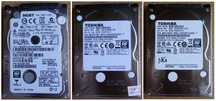 11 x HDD 500GB 2,5' SATA + GRATIS