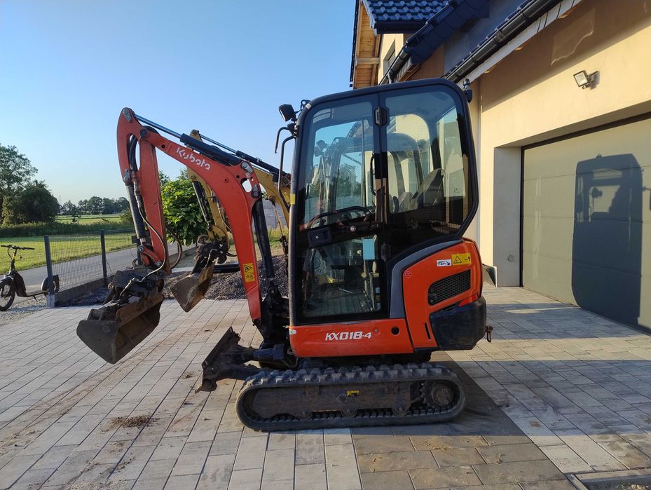 Kubota KX 018-4 , kx018-4 z Niemiec , 3500mtg , cat 301.7