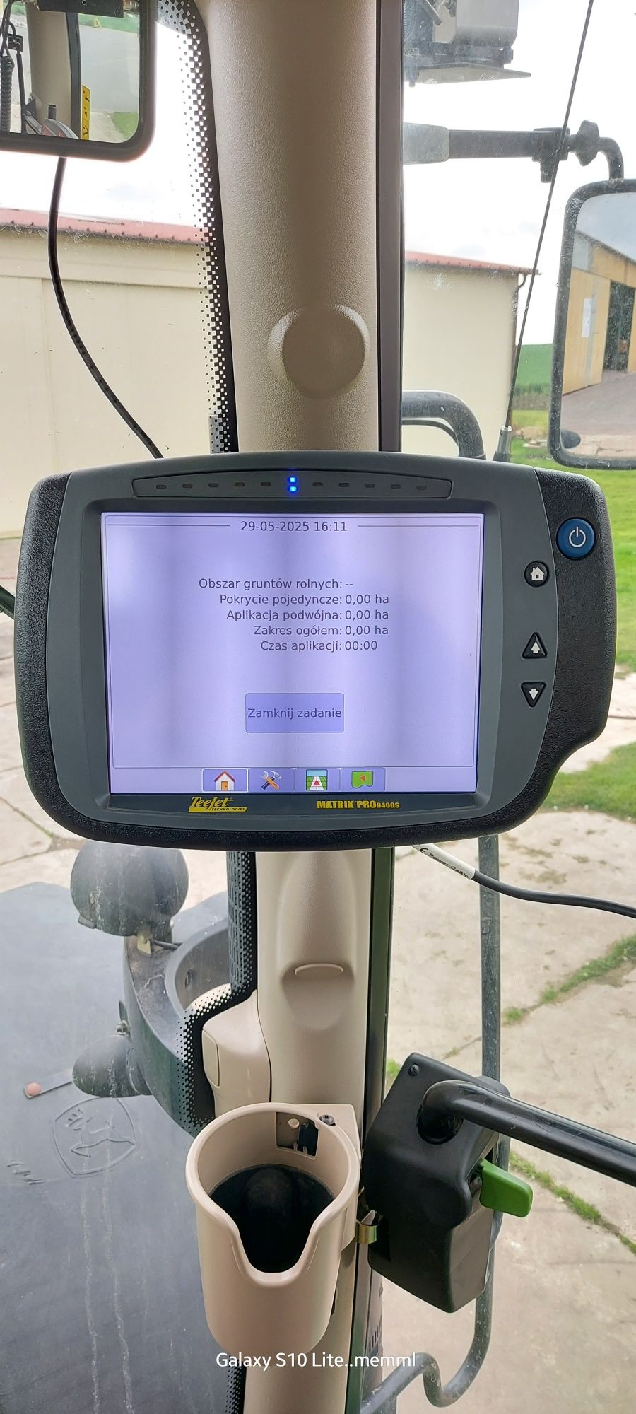 Nawigacja satelitarna rolnicza GPS TEEJET MATRIX PRO 840GS
