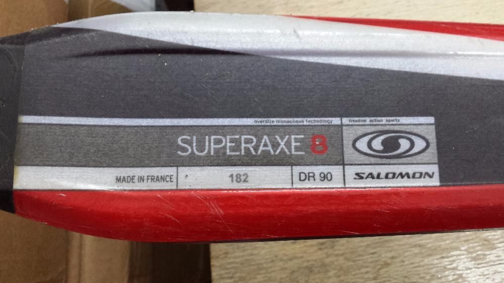 Narty Saloman Superaxe 8 , dł. 182 cm DR90