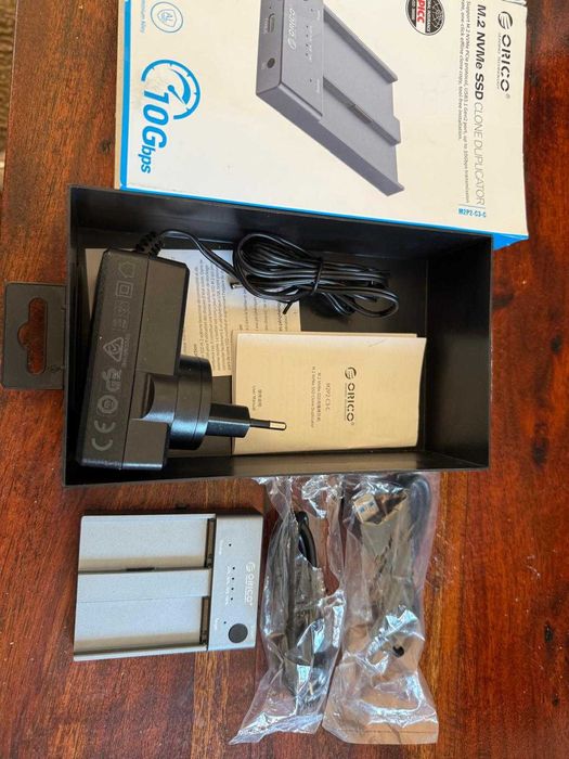 Duplikator dysków M2 NVMe SSD Orico