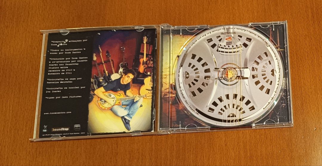 CD de Tozé Santos - Homem dos 7 instrumentos como Novo.