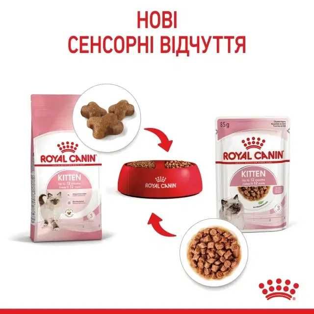 Вологий корм для кошенят ROYAL CANIN Роял канін KITTEN IN GRAVY 85г