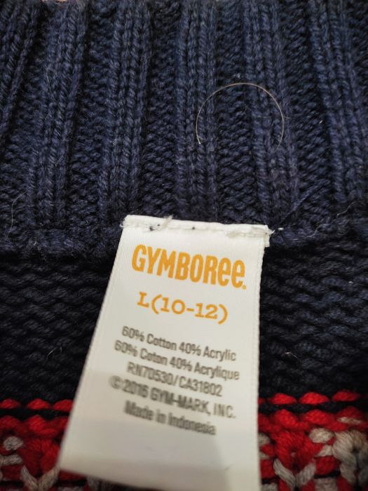 Різдвяний светр/кардиган дитячий gymboree, розмір 10-12