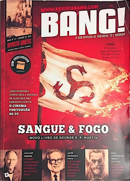Revista BANG 25, Sangue e Fogo