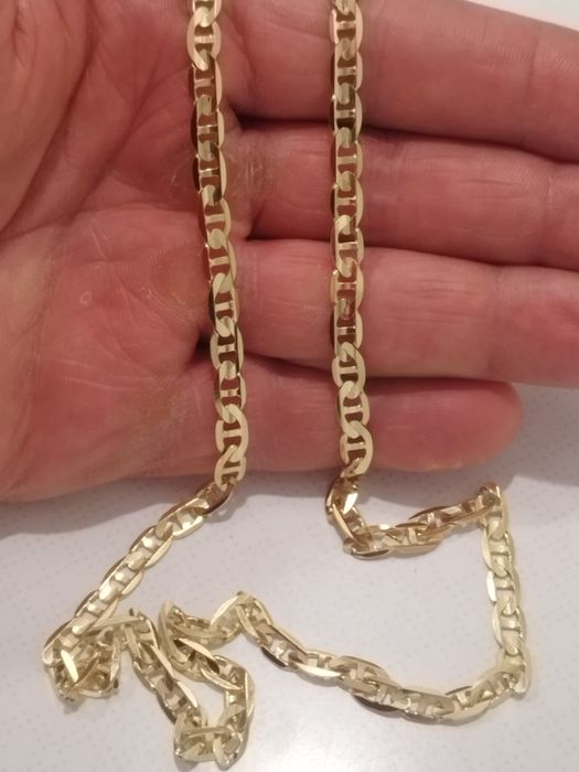 Nowy piękny złoty łańcuch Gucci 585 14k 17.86gr 55cm unikat!!