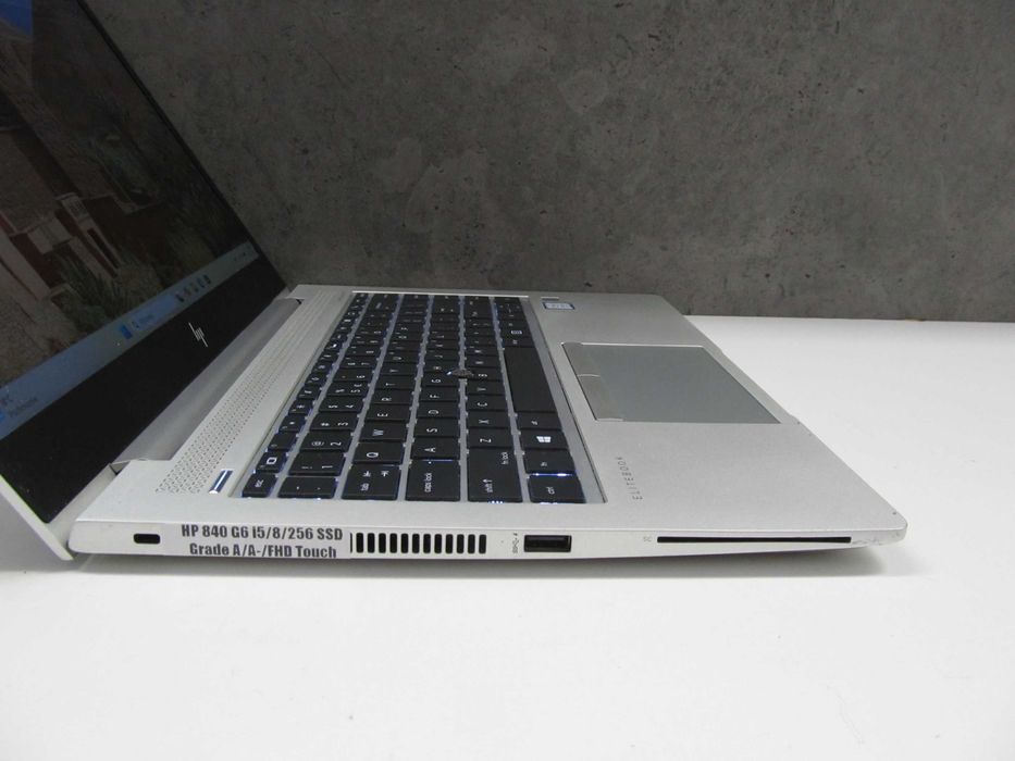 Aluminiowy HP EliteBook Dotyk 840 G6 i5 8265U 8GB 256SSD UHD Laptop