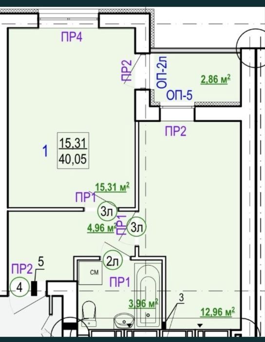 ЖК Валентинівський, продам 1к