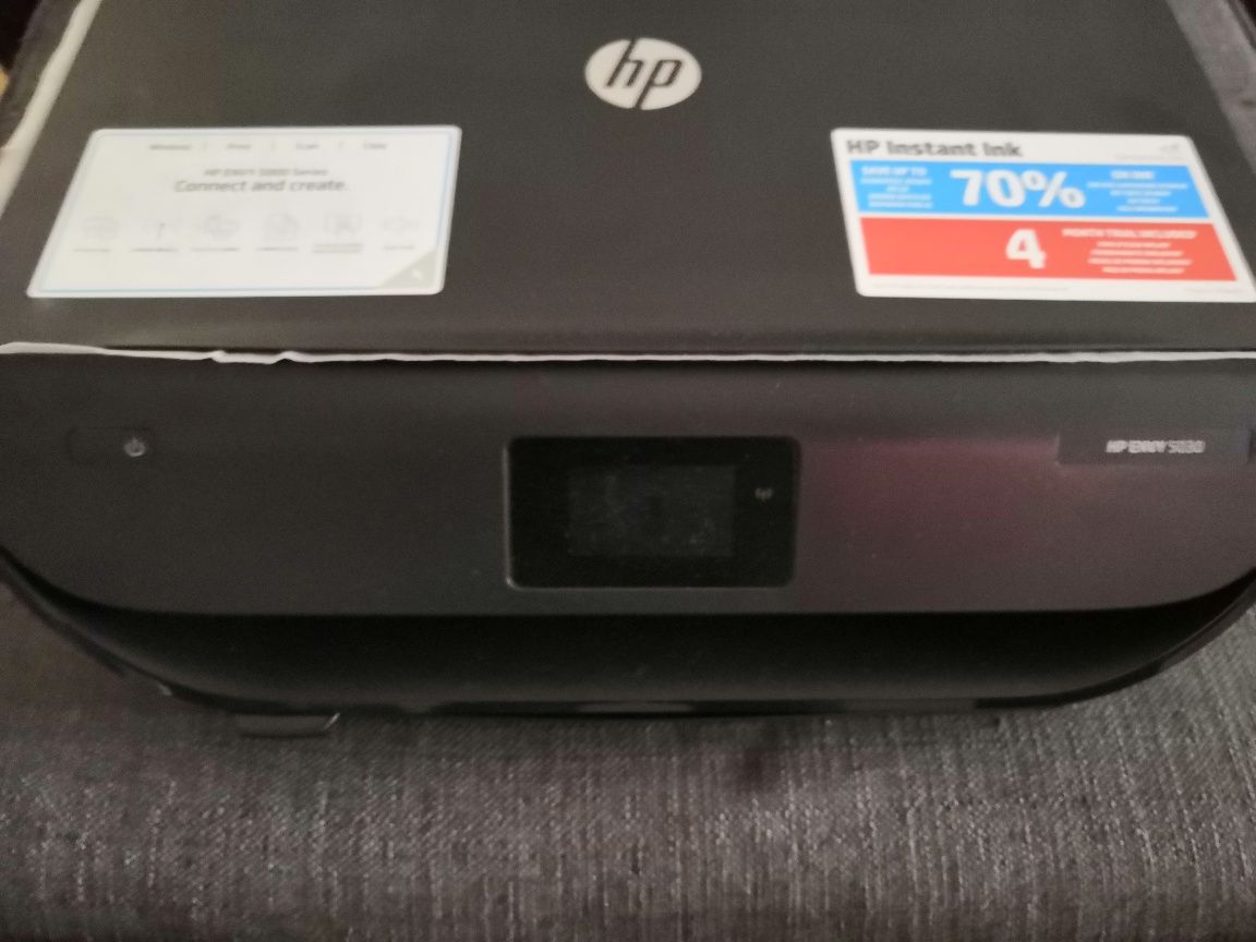 Impressora / scanner marca HP, bom estado, pouco uso, jato de tinta