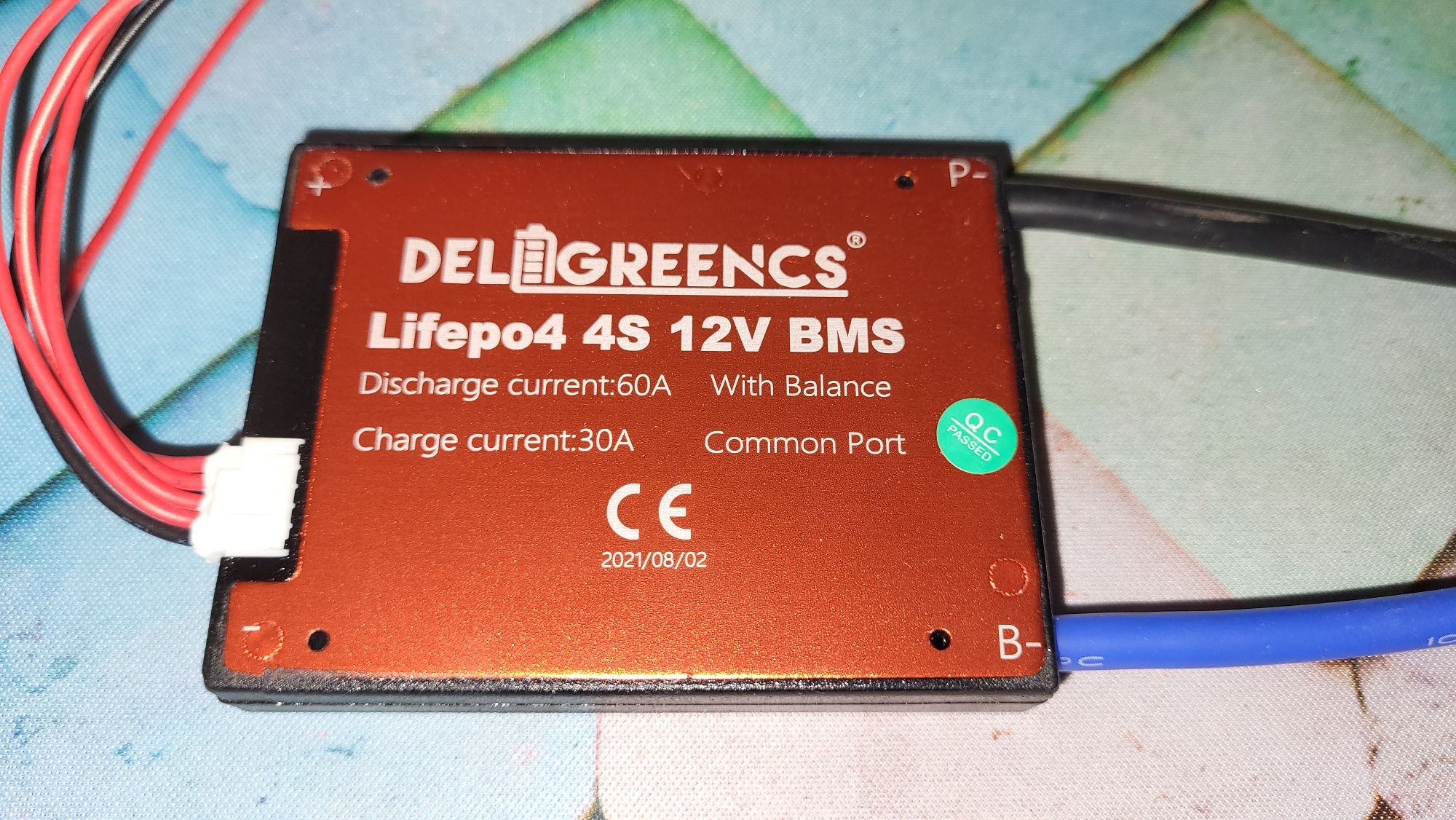 BMS (БМС плата) Lifepo4 4s 60A