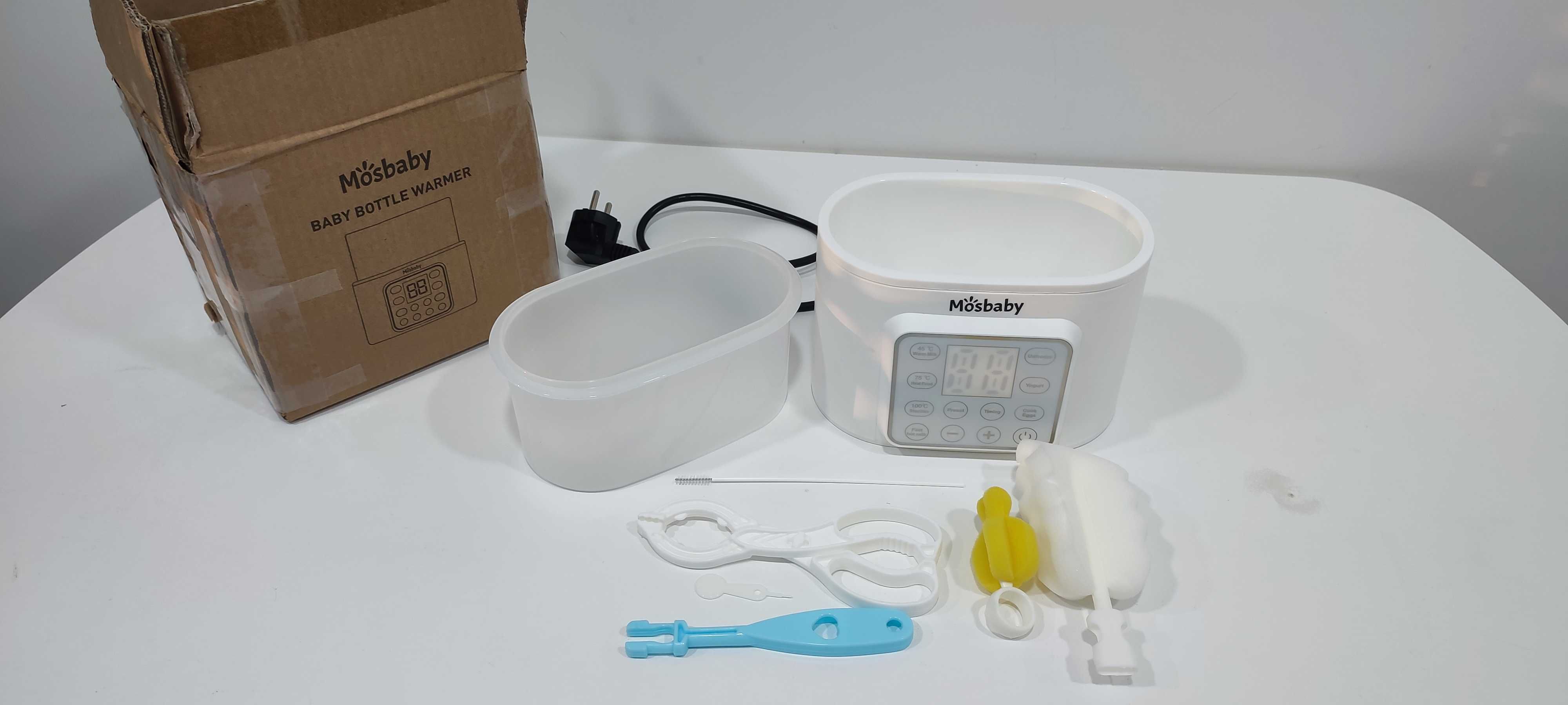 Esterilizador e aquecedor de biberons Mosbaby