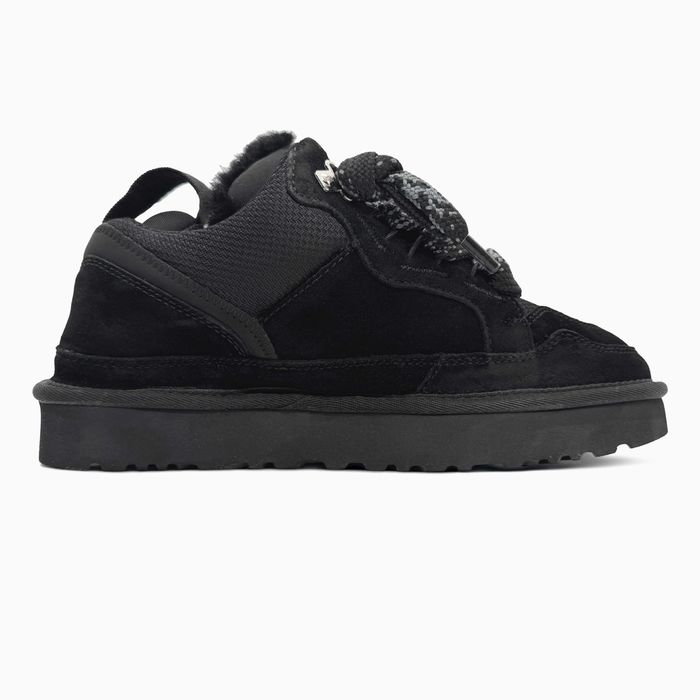 Уггі 36-45 UGG Lowmel Sneaker Black Suede premium угги