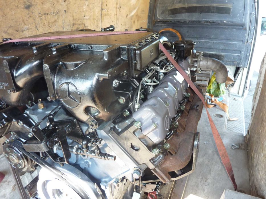 Silnik Mercedes V8 OM 502 wszystkie wersje remont naprawa