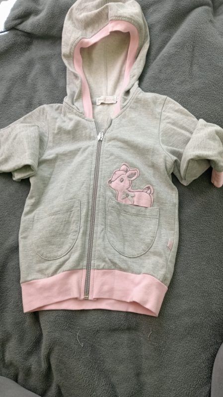 Bluza dziewcz.lekko ocieplana 86 cm
