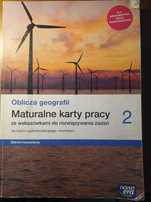 Oblicza geografii 2. Maturalne karty pracy. Zakres rozszerzony