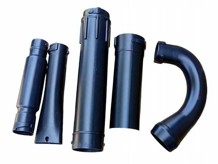 Duża dmuchawa, odkurzacz, rozdrabniacz do liści