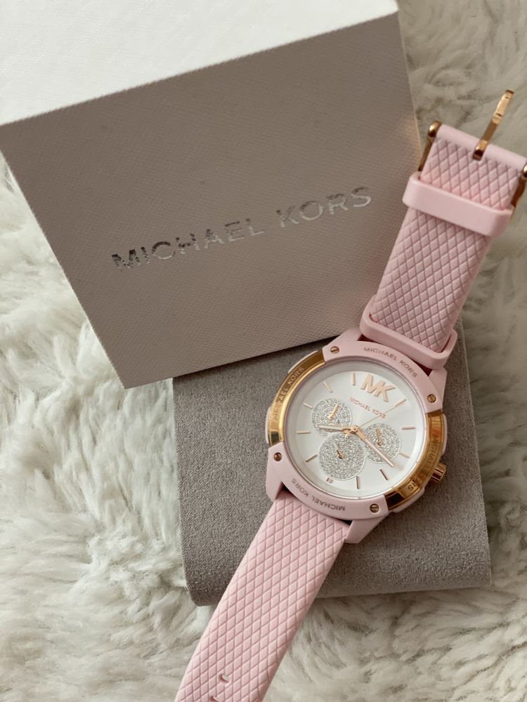 Relogio michael kors rosa bebe