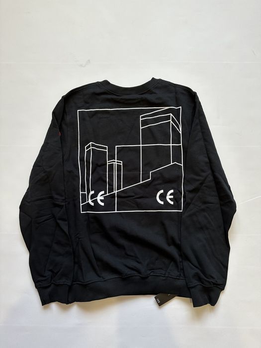 свитшот CAV EMPT Night Vector crew sweat L raf rick