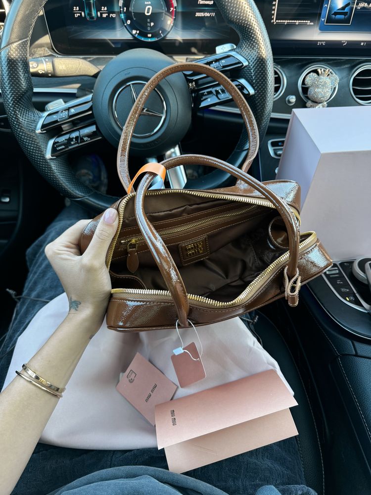 Torebka Miu Miu arcadie leather