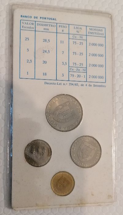 Moedas comemorativas Mundial Hoquei 1982