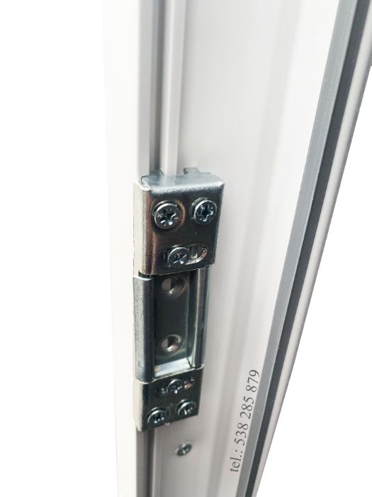 Drzwi zewnętrzne PCV 110x210 złoty dąb SKLEPOWE BIUROWE * NOWE od reki