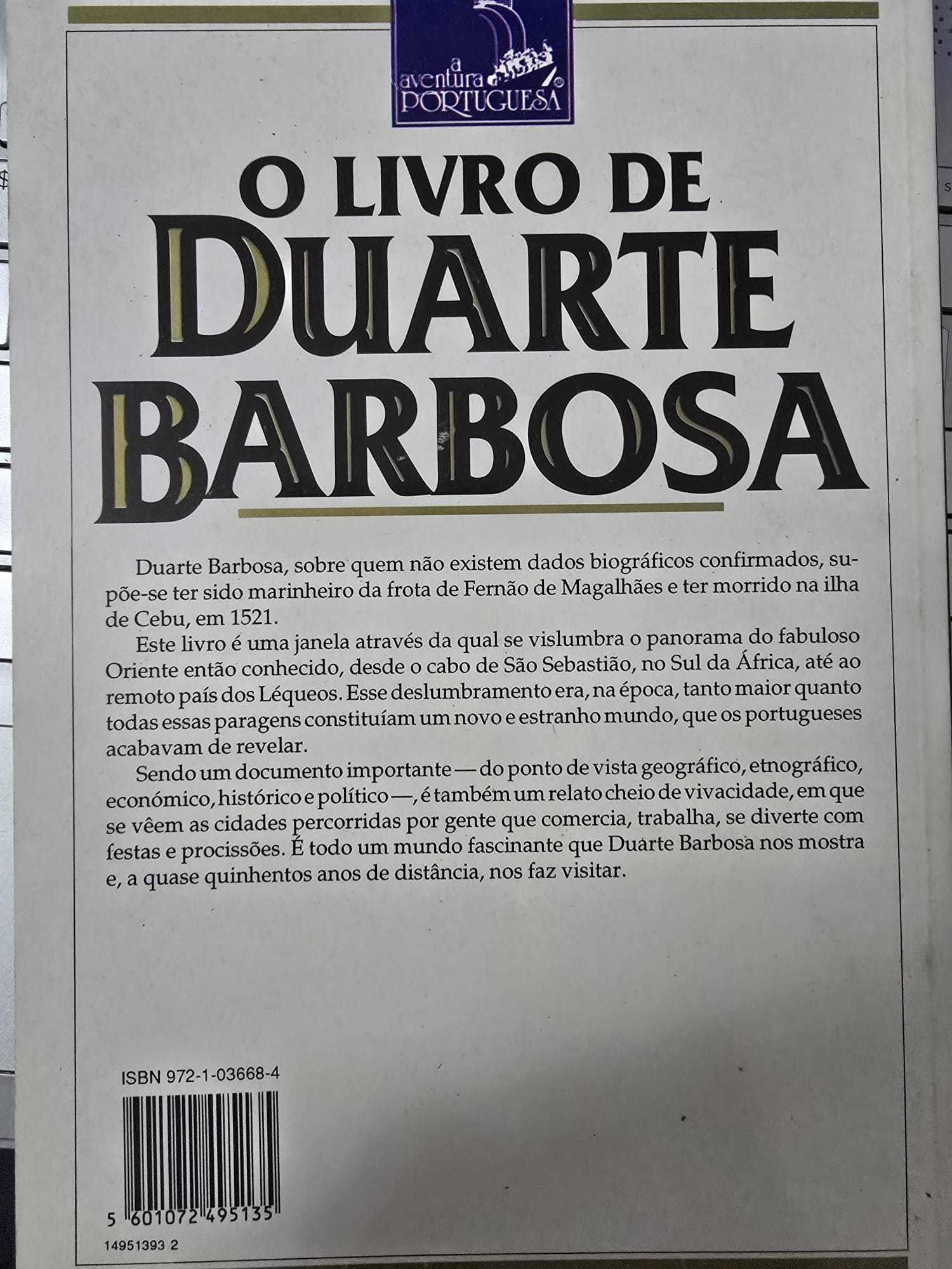 O Livro de Duarte Barbosa - Duarte Barbosa