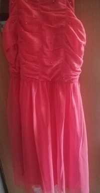 Różowa sukienka dla dziewczynki