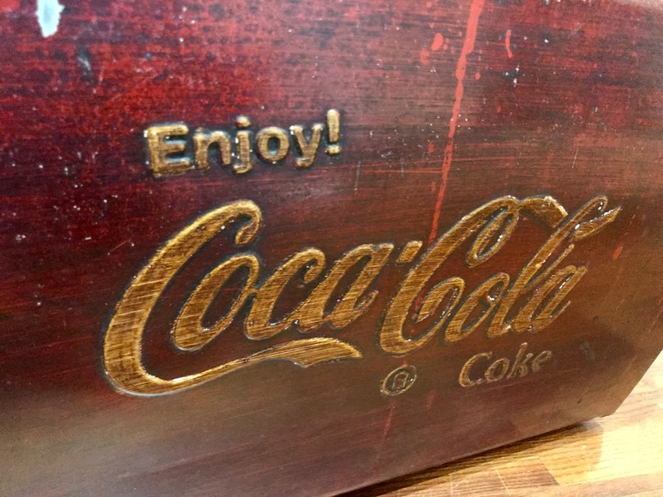 Vintage Coca Cola Lodówka przenośna
