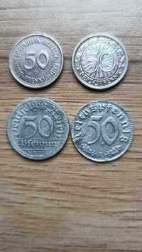 Moneta 50 Pfennig .