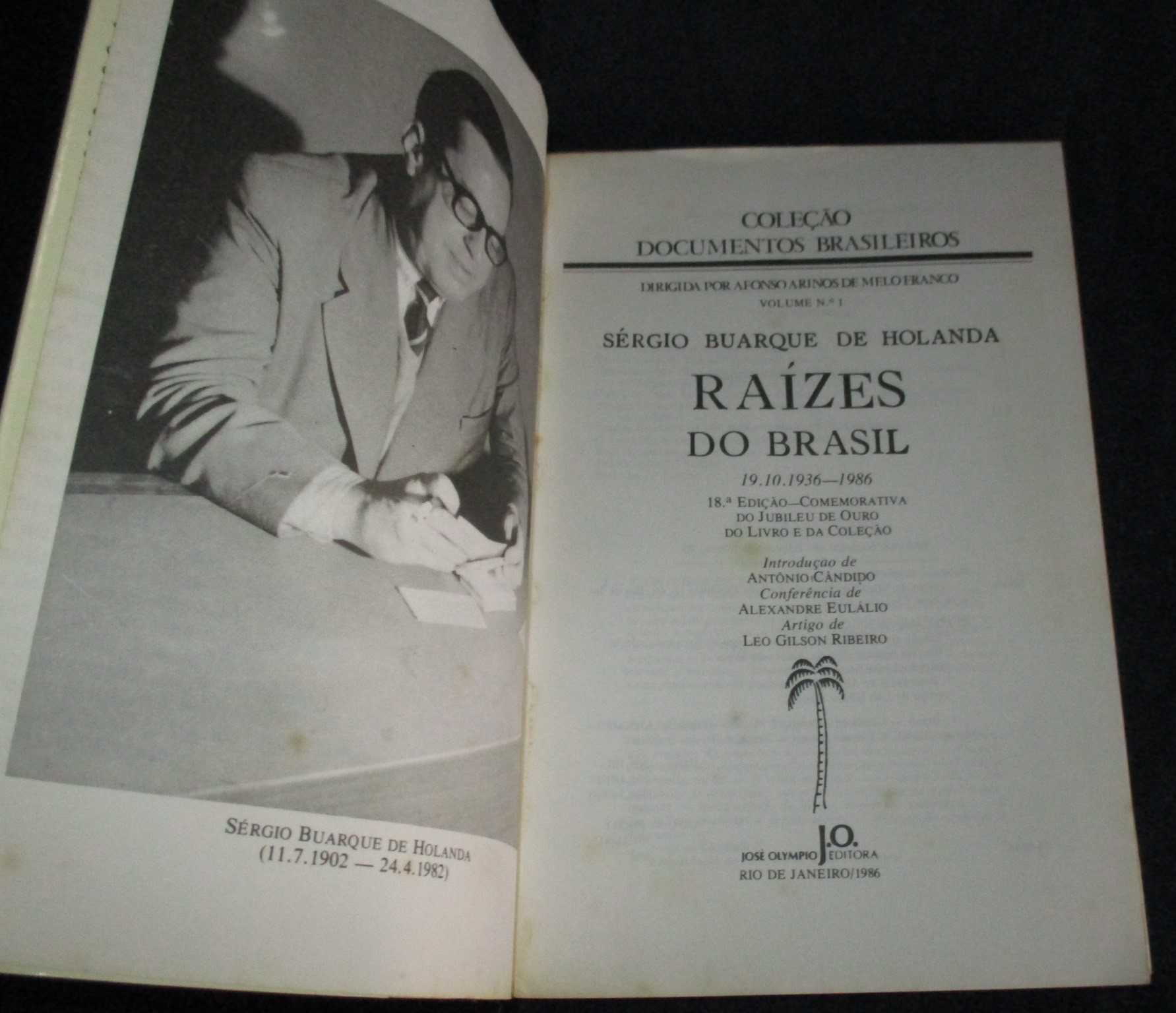 Livro Raízes do Brasil Sérgio Buarque de Holanda