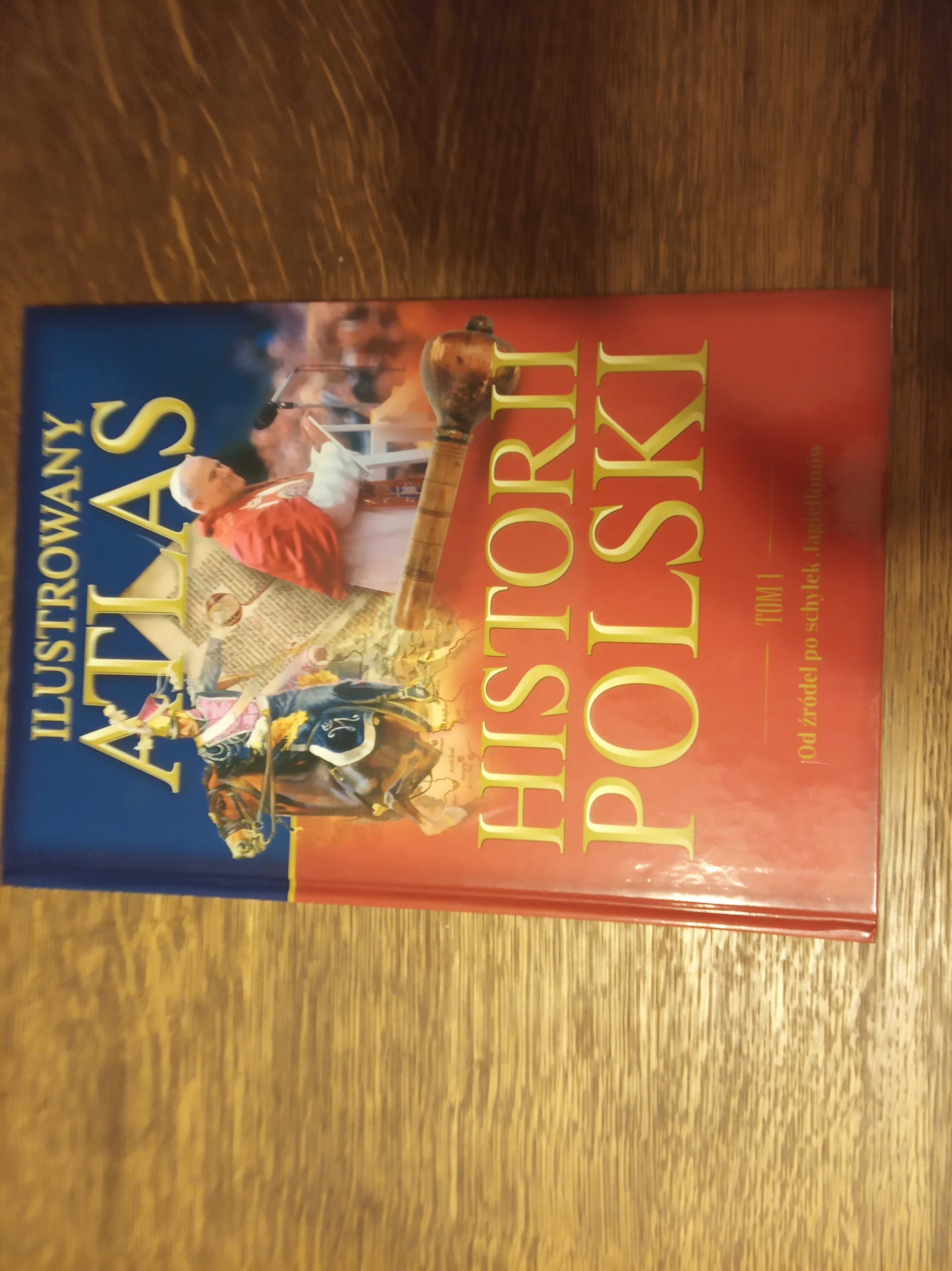 Ilustrowany Atlas historii Polski -komplet czterech części
