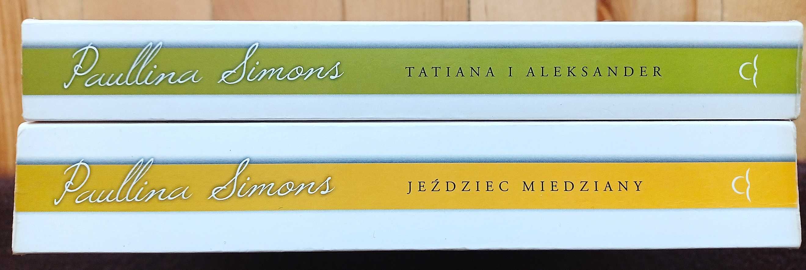 Tatiana i Aleksander i Jeździec Miedziany - P. Simons - 2 książki
