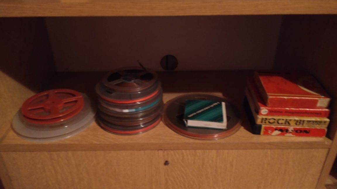 Magnetofon szpulowy Dama Pik Hi Fi UNITRA ZRK M 2403 SD + kolumny.