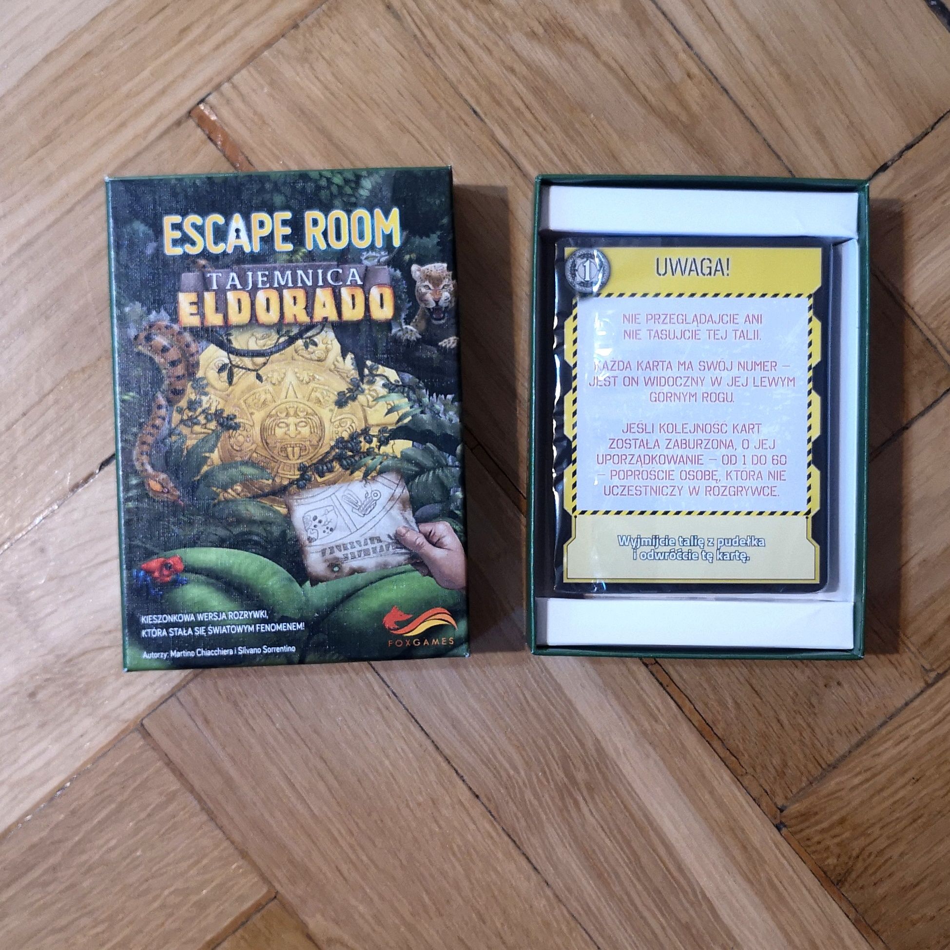 NOWE Escape Room: Tajemnica ElDorado