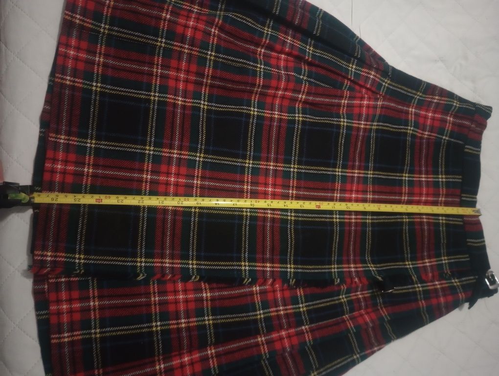 Spódnica wełniana kilt