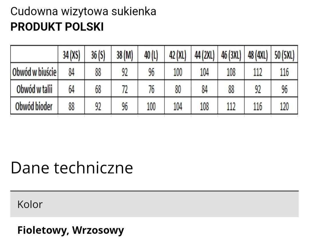 Sukienka wrzos wesele