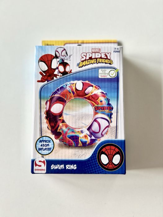 Dmuchaniec koło do pływania Spiderman 3-6 lat Marvel