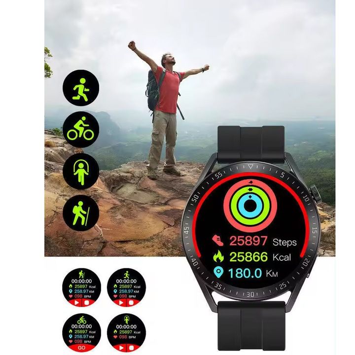 Smartwatch Zegarek Męski Polskie Menu Rozmowy Sport Smart Watch Męski