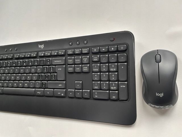 klawiatura+mysz logitech advanced mk540 membranowa qwerty opis